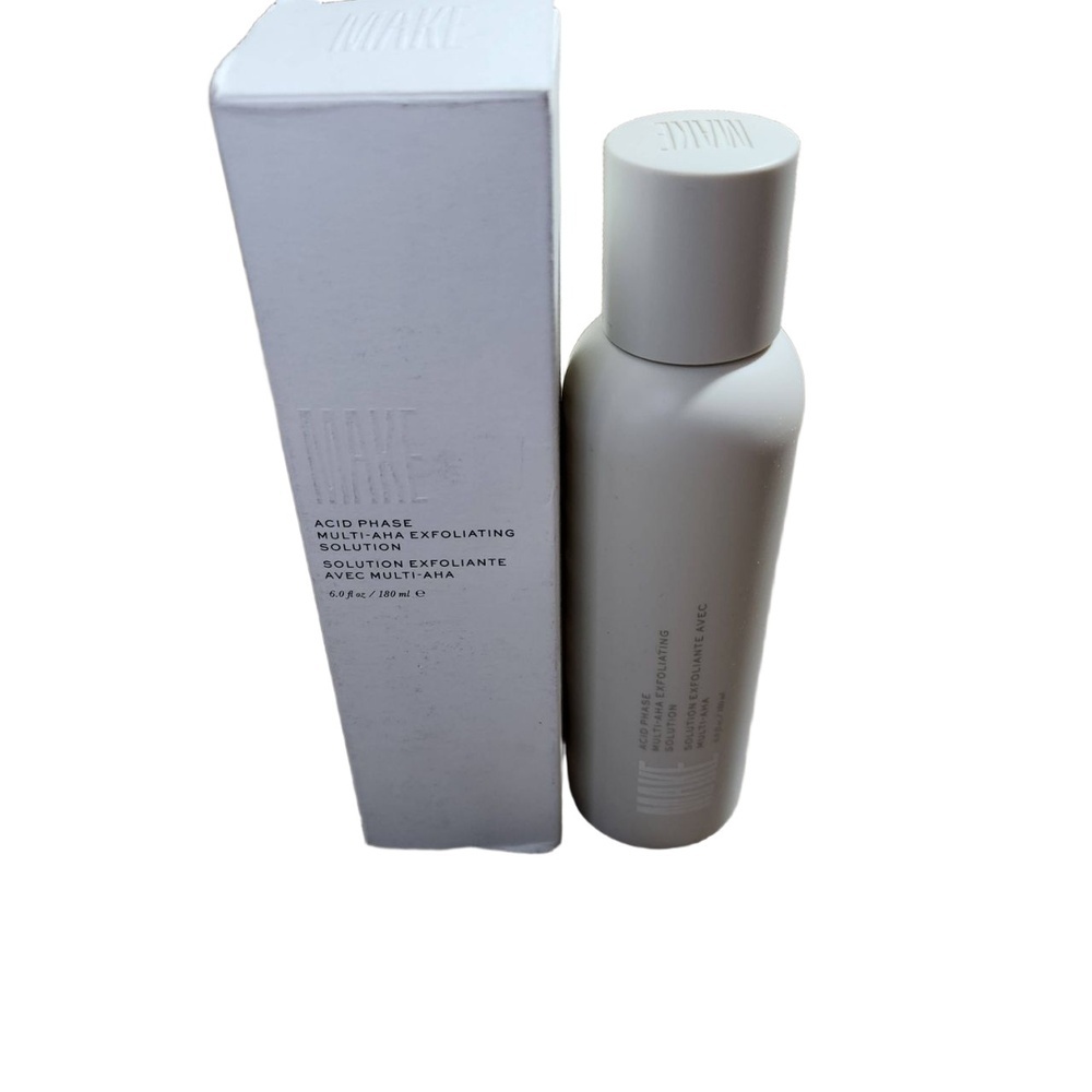 MAKE Beauty Acid Phase Multi-AHA Exfoliating Solution 6 oz New in Box